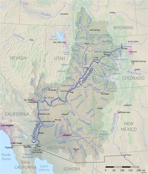 Colorado River Map Texas Printable Maps