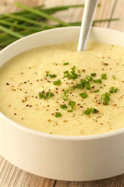 Vegan Potato Leek Soup The Best And Creamiest Loving