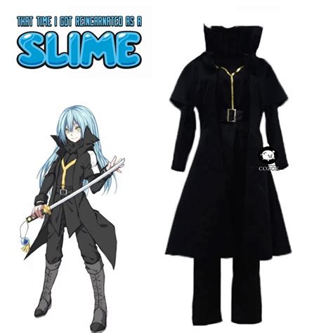 Anime That Time I Got Reincarnated As A Slime Rimuru Tempest Black Suit