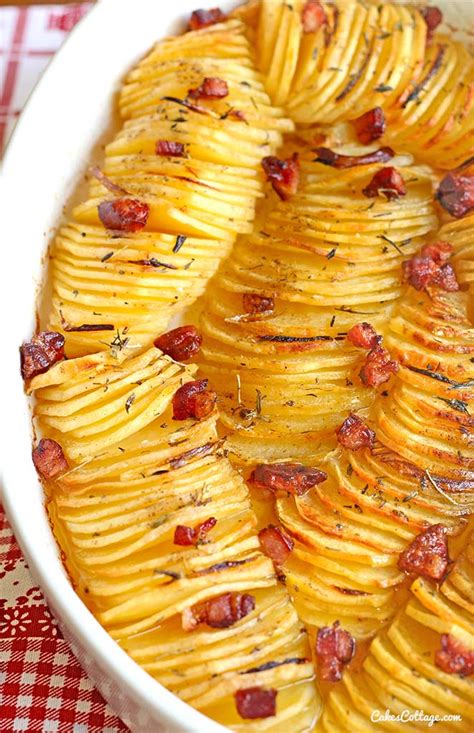 A perfect baked potato is hard to beat. Crispy Potato Roast - Cakescottage