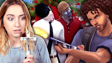 I Turned The Sims 4 Into A Zombie Apocalypse Youtube