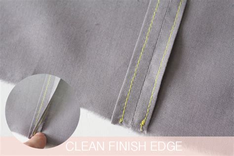 Aislins Designs Sewing A Clean Finish Or Turn And Stitch Seam