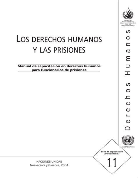 Los Derechos Humanos Y Las Prisiones Protocolo 11