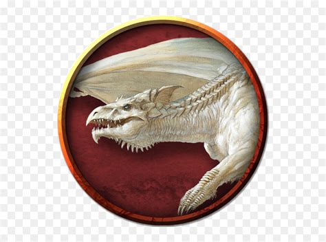 Adult White Dragon Roll 20 Token Background Hd Png Download Vhv