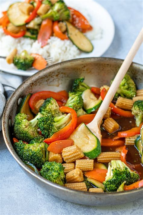 Healthy And Simple Vegetable Stir Fry Recipe The Schmidty Wife