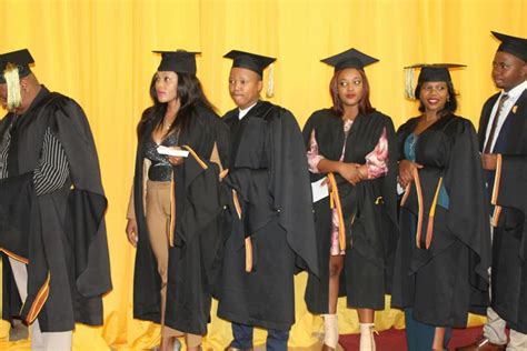 Graduates Are Lined Up To Take University Of Fort Hare