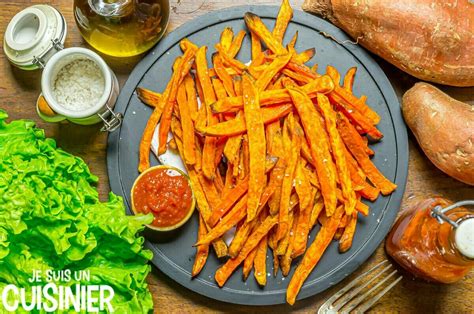 Recette de frites de patates douces au four sweet potato fries