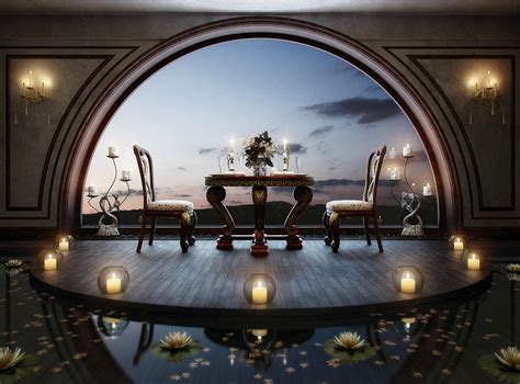 This romantic dining room is so whimsical. Romantic fairy tale dining room | Interior Design Ideas.