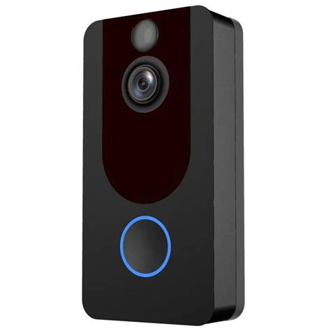 V7 Smart Video Doorbell Hd 1080p Camera Intercom With Chime Night