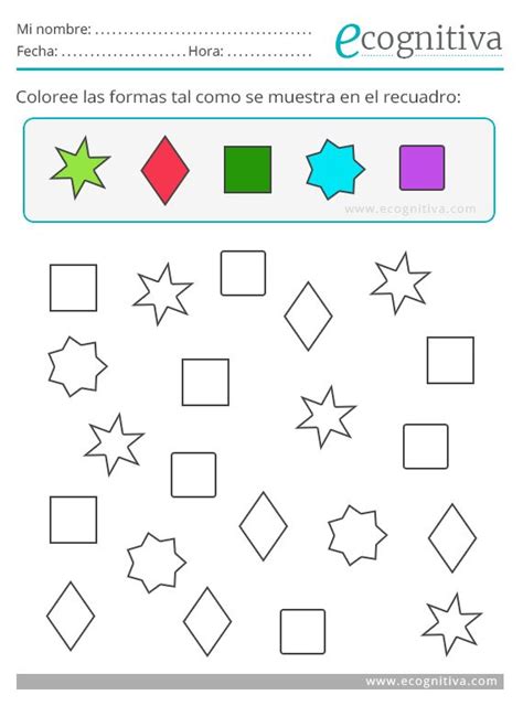 Ejercicios De Atención Estimulación Cognitiva Para Mayores