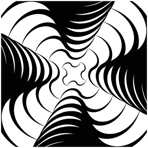 Hypnotic Geometric Repeated Pattern Vector 26740730 Vector Art At