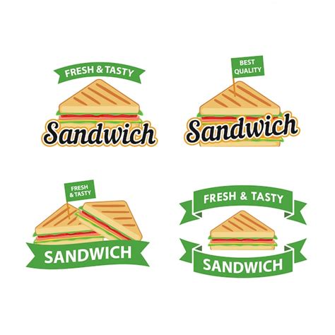 Premium Vector Sandwich Logo Design Vector