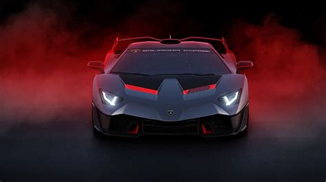 4k Free Download Lamborghini Italy Hypercars Black Red Hd