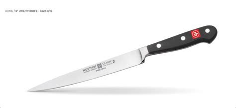 Wusthof Classic 6 In Sandwich Utility Knife 4522 16cm For Sale