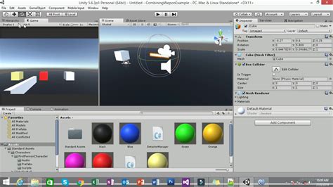 Combining Object Unity3d Tutorial Youtube