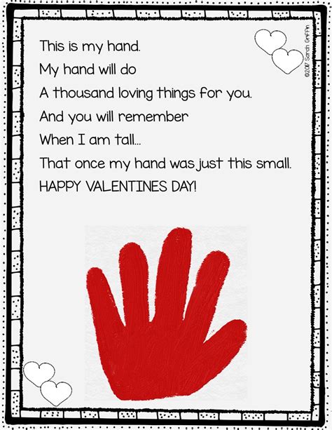 Great for pairing up children. Daughters and Kindergarten: 5 Valentine's Day Poems for Kids
