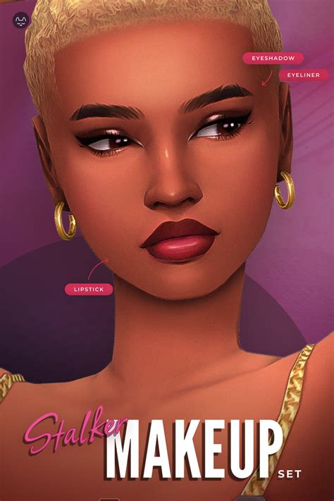 Stalker Makeup Set Twistedcat On Patreon Sims 4 Cc Eyes Sims The