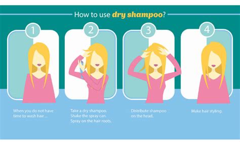 how to use dry shampoo 5 steps to apply dry shampoo and flaunt squeaky clean hair