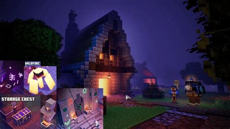 Minecraft Dungeons New Luminous Night Tower Youtube