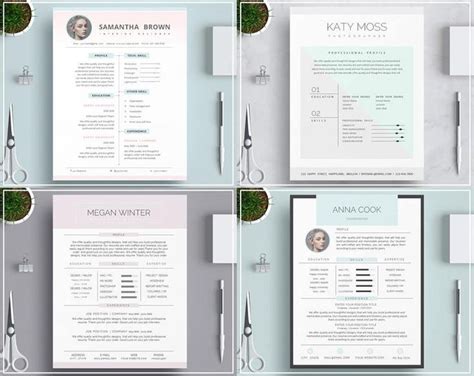 Nude Pink Resume Template Nude Pink CV Template Professional Resume