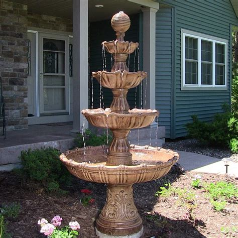 Rustic Outdoor Water Fountains Outdoor Fountains