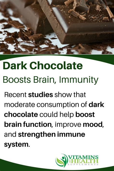 Dark Chocolate Boosts Brain Health Memory And Immunity Brain Power