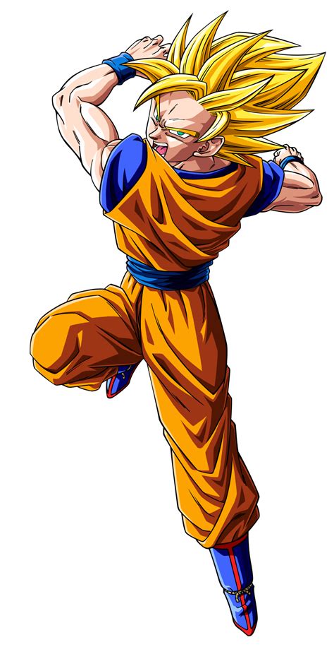 Goku Super Saiyajin Transparent Background Png Clipart Hiclipart