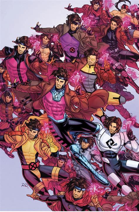 Gambit Costume Variant For Gambit 5 By Russell Dauterman Rxmen