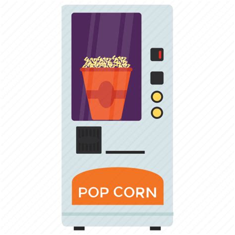Automated machine, coin machine, kiosk machine, popcorn machine, vending machine icon - Download ...