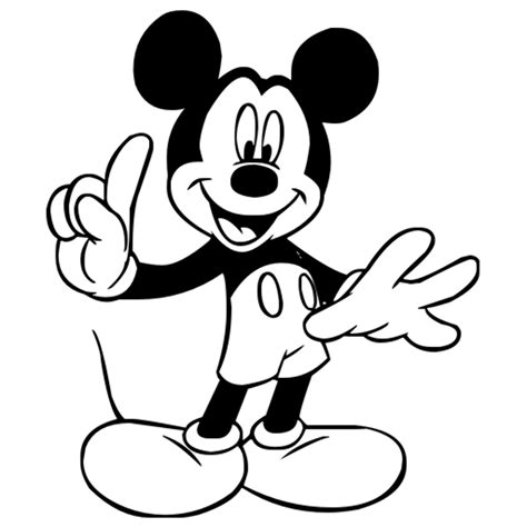 Download High Quality mickey mouse clipart outline Transparent PNG