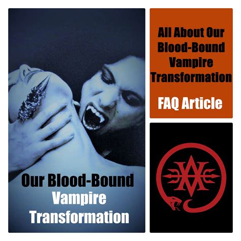 About Our Blood Binding Vampire Transformations Vampire Ashram