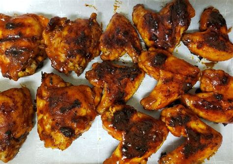 If you have been chowing down on chicken wings the only downside to our crispy grilled chicken wings recipe? Sharon's bbq chicken on indoor/outdoor grill Recipe by ...