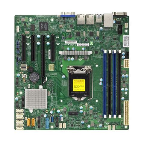 Supermicro X11ssm Motherboard Matx F Up To Xeon E3 1200v5 Wiredzone