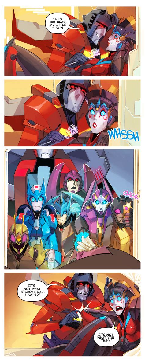 Birthday Surprise By Valong On DeviantART Transformers Comic