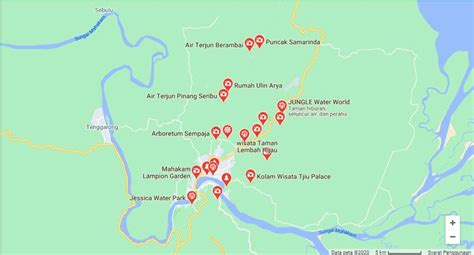 15 Maps Samarinda Terpopuler