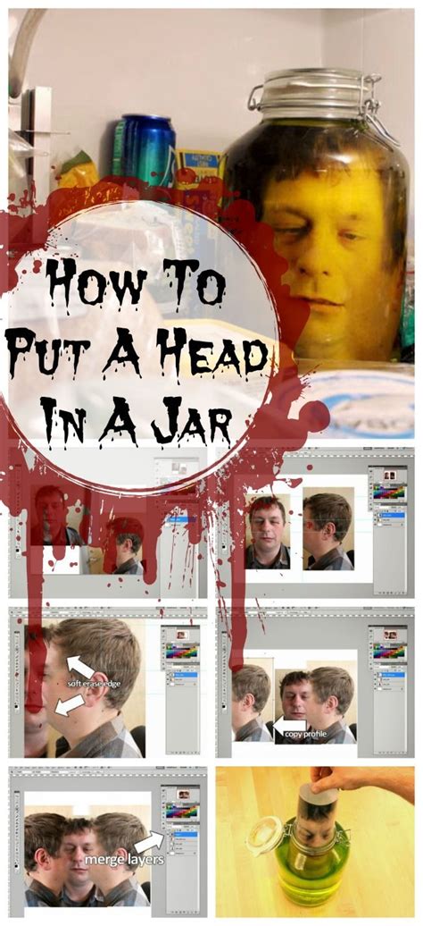 Head In Jar Prank Printable