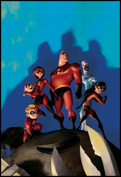 The Incredibles 4 Of 4 Darkhorse Comics Disney Art
