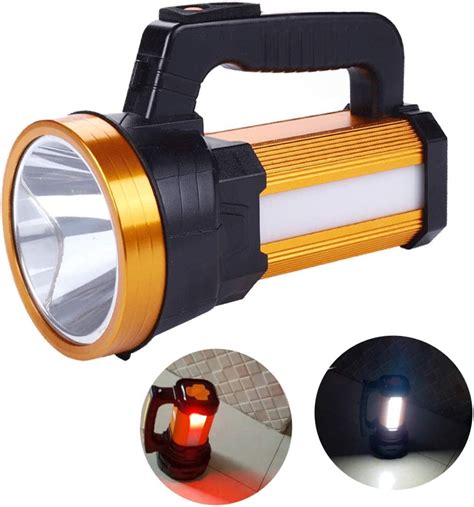 Rechargeable Handheld Led Spotlight Portable Flashlight 6000 Lumen
