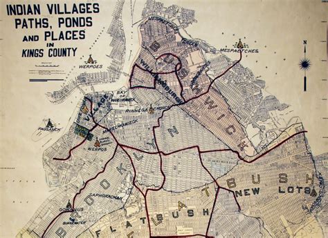 This 1946 Map Shows How Native American Trails Became The Streets Of