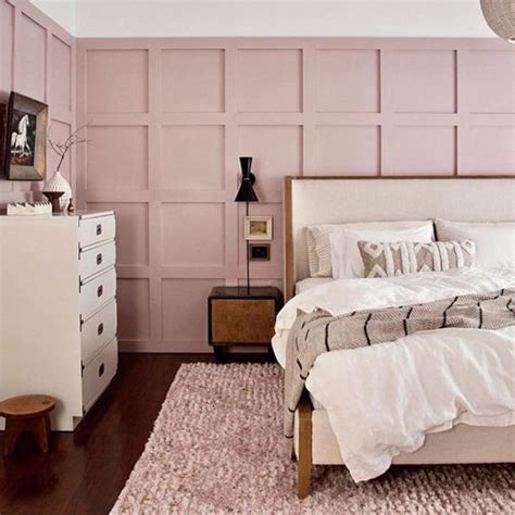 Blush Wall Color Bedroom Makeover Bedroom Panel Bedroom Interior