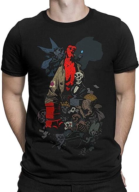 Hellboy Graphic T Shirt Premium Cotton Tee Mens Amazones Ropa