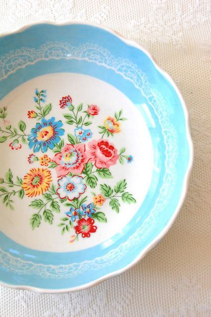 Love This Little Bowl From Greengate Vintage Plates Vintage Dishes