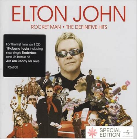 5 / 5 42 мнений. Elton John Rocket Man - The Definitive Hits UK CD album ...