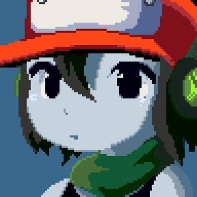 Cartoon Character From Cave Story