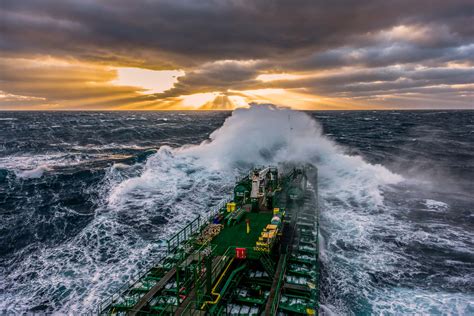 Stormy Weather In The North Sea Pcpictures