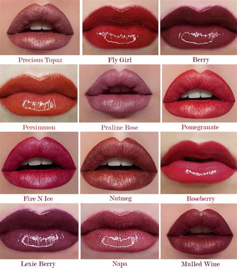 Lipstick Colors On Lips