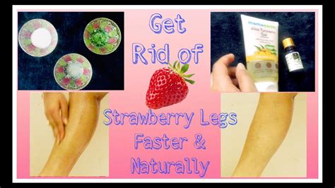 how to get rid of strawberry legs the best home remedies and tips get clean skin stay beautiful