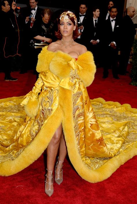 Rihanna Costume Institute Benefit Gala At The Metropolitan Museum Of