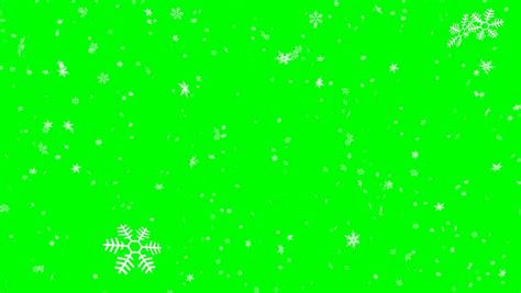 Christmas Snow Green Screen Background Loop Heavy Dense Snow On Chroma