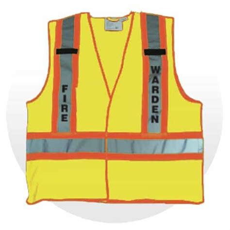 Fire Warden Vests And Kit